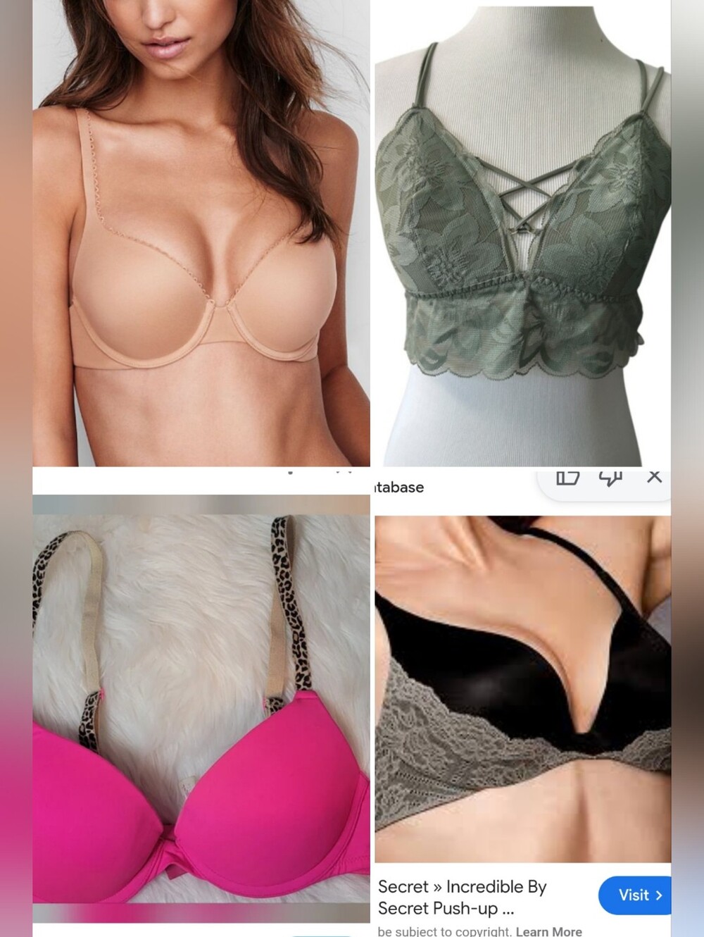 Victoria Secret Bundle With Pink Vs Bra